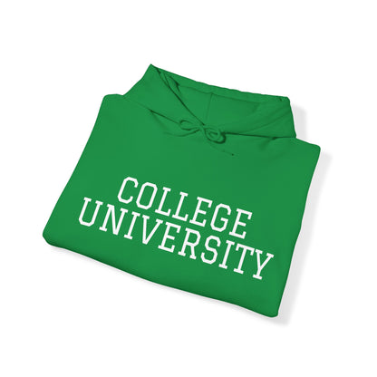 COLLEGE UNIVERSITY Hooded Sweatshirt