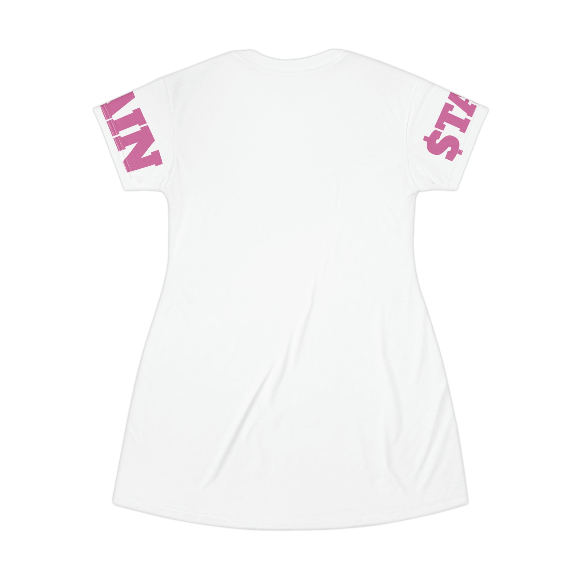 STAIN T-Shirt Dress Pink 2 (7479084318808)