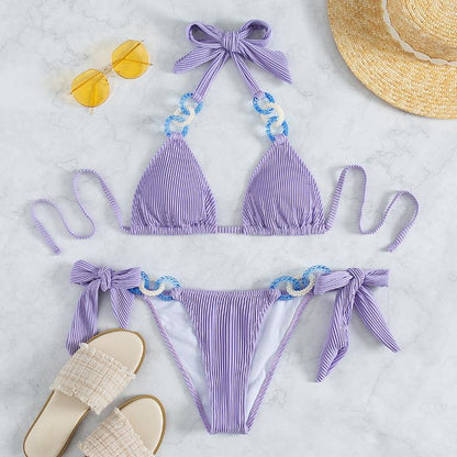 Chain Knot Halter Swimset
