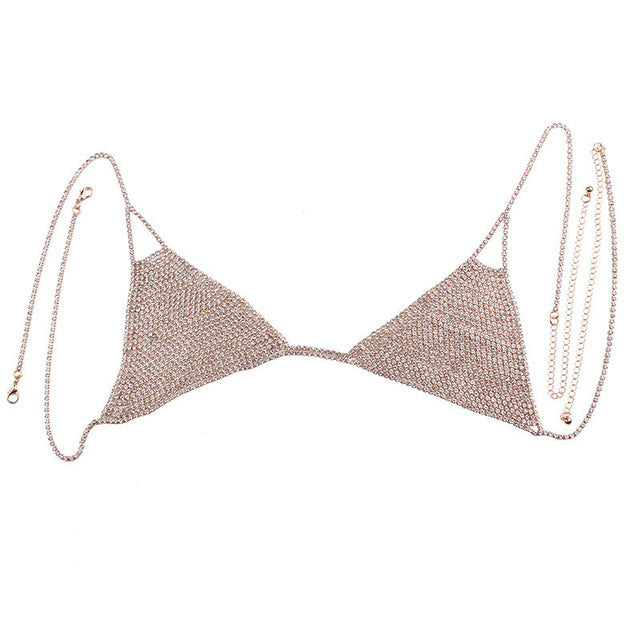 Rhinestone Bra Bikini Necklace (7517780705368)