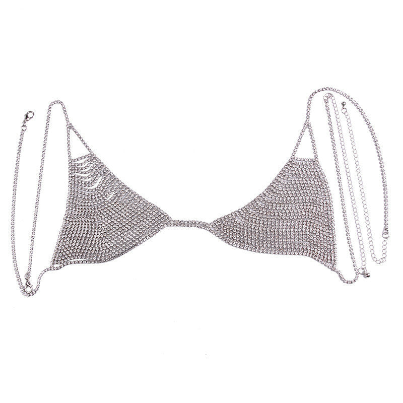 Rhinestone Bra Bikini Necklace (7517780705368)