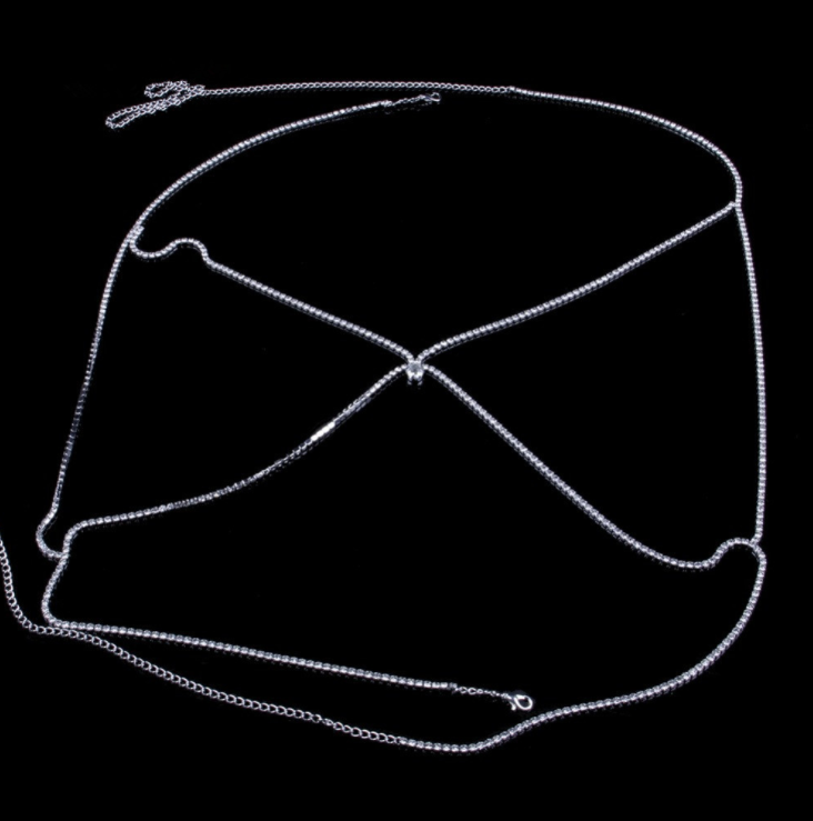 Simple Chain Bikini - Lace Necklace (7517780901976)