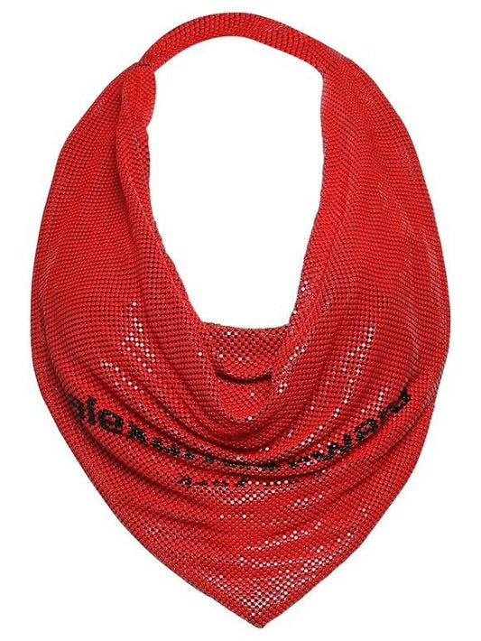 Alexander Wang Chain Mail Halter Bra Top