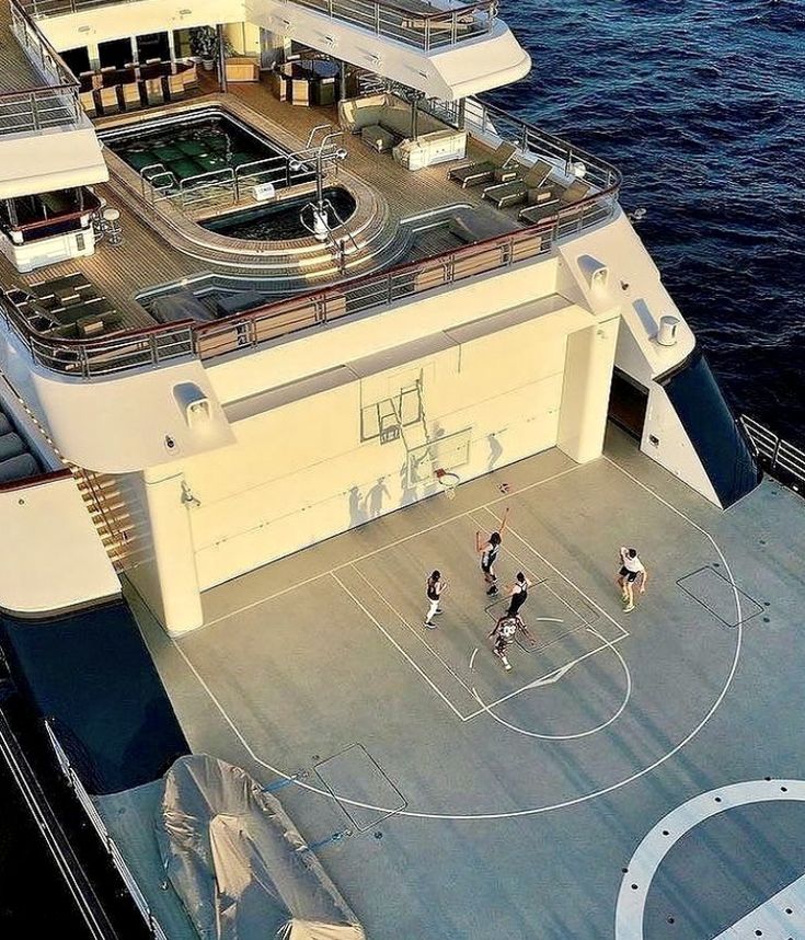 Yacht Basketball Court