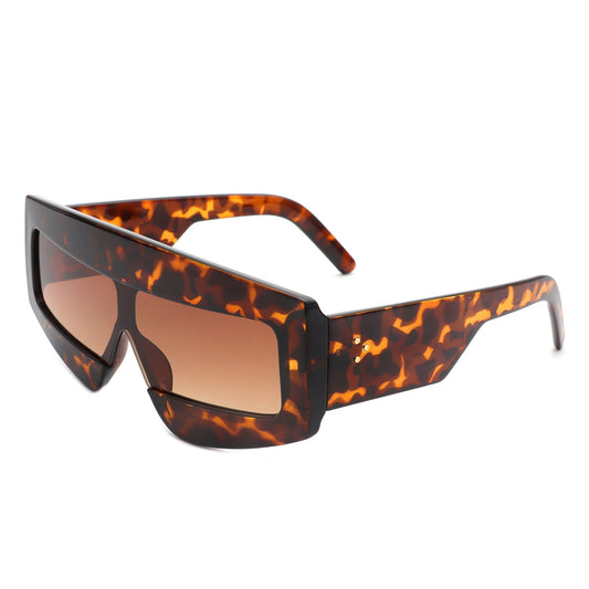 Rectangular Chunky Oversized Sunglasses (7484072755288)