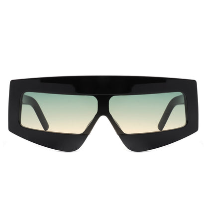 Rectangular Chunky Oversized Sunglasses (7484072755288)