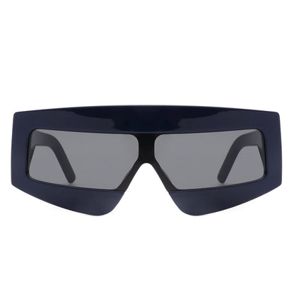 Rectangular Chunky Oversized Sunglasses (7484072755288)
