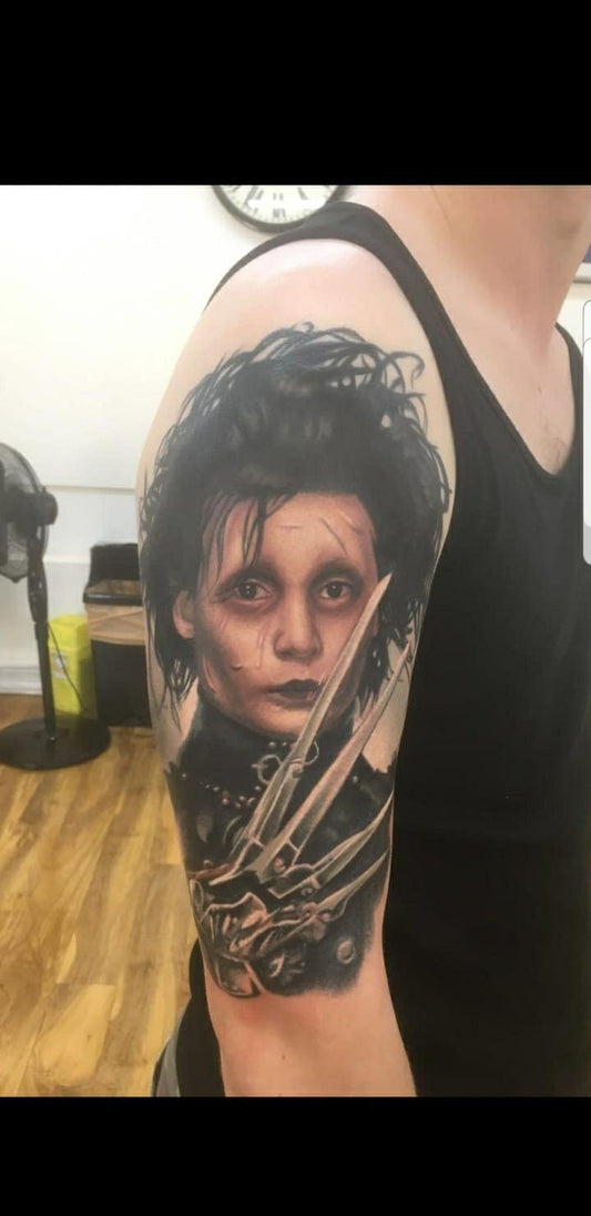 Edward Scissorhands Tattoo