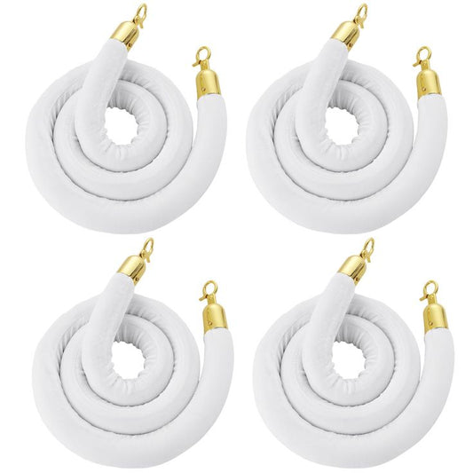 White Velvet Stanchions