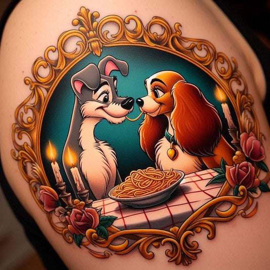 Lady and The Tramp Tattoo