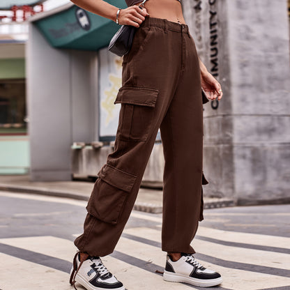 Drawstrings & Pockets Sports Pants (7524754554968)