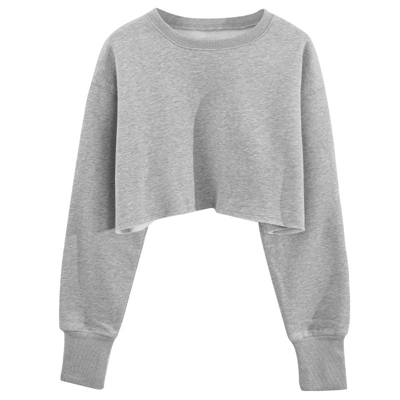 Such A Cotton-T - Fleece Lined Pullover Long Sleeves Sweatshirt Sweater (7517822091352)