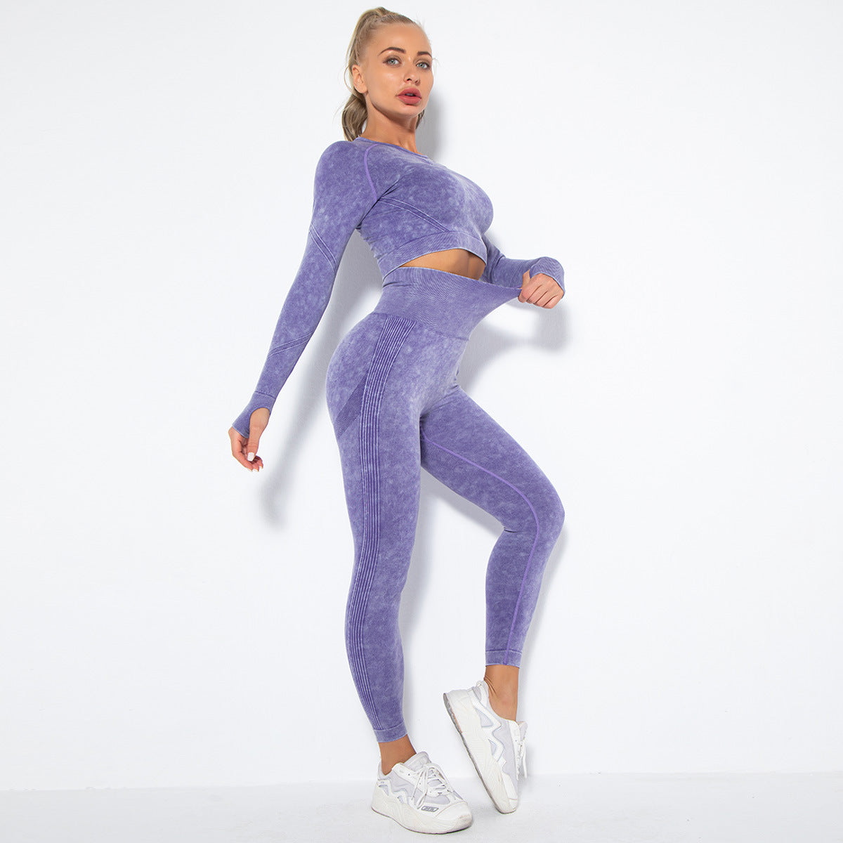 Sporty Outfit - Yoga Pants & Top Set (7516863168600)