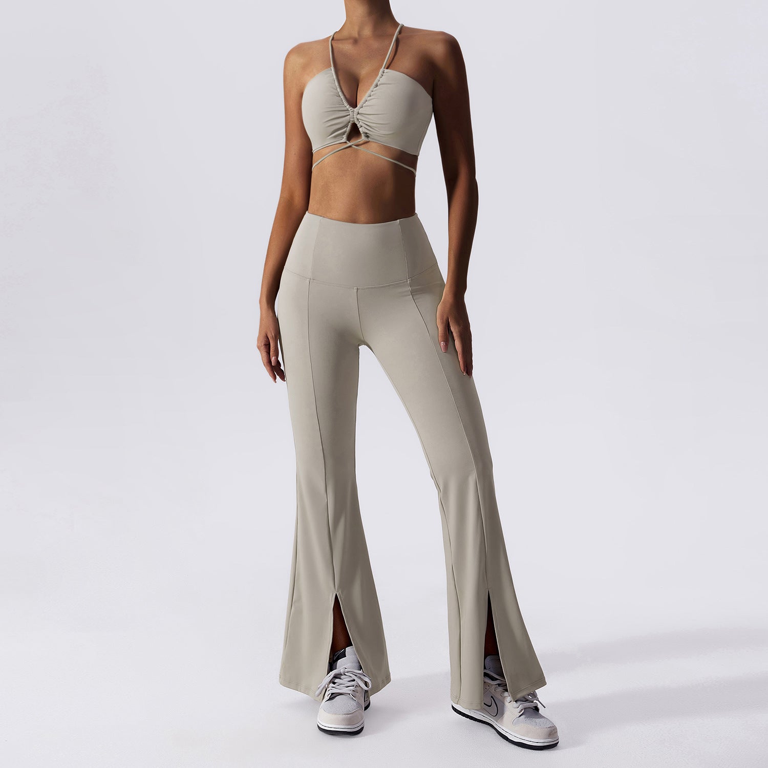 Strappy - Hollow-Out Cut-Out Strappy Two-Piece Set (7516841181272)