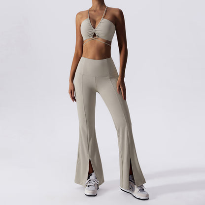 Strappy - Hollow-Out Cut-Out Strappy Two-Piece Set (7516841181272)