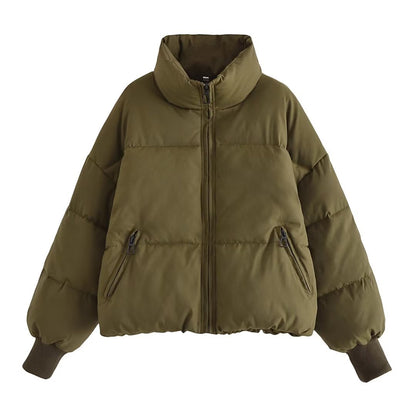 Urban Loose - Cotton Padded Jacket Cotton Coat (7516642050136)