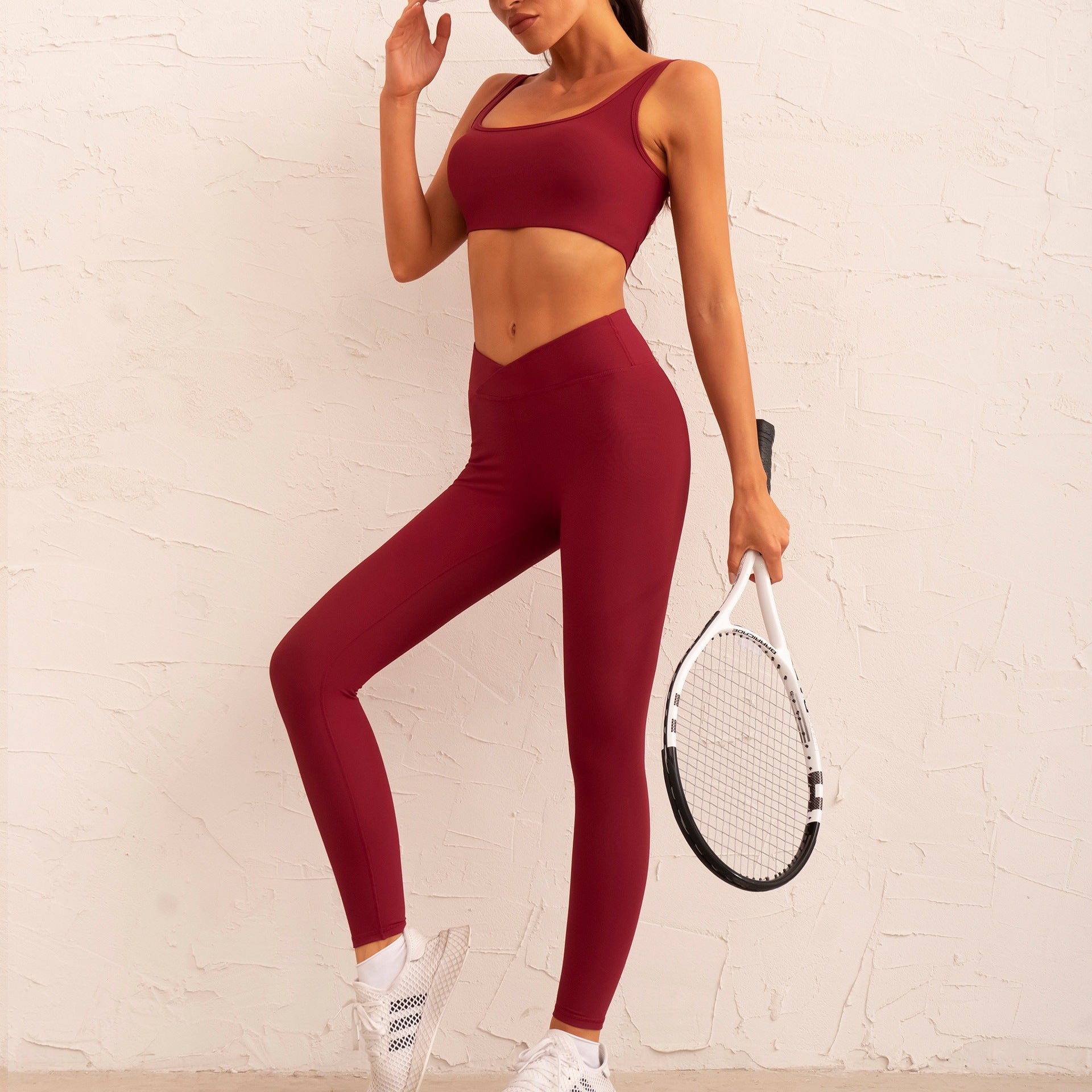 Threaded Spaghetti Strap - Three-Piece Set (7516867690584)