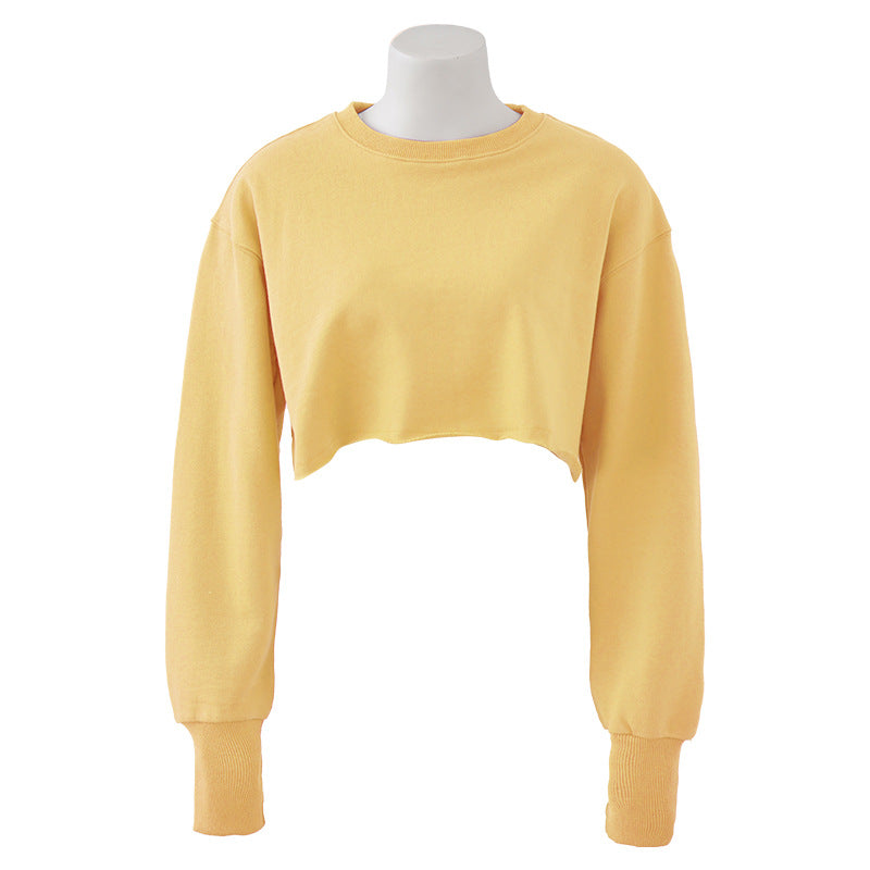Such A Cotton-T - Fleece Lined Pullover Long Sleeves Sweatshirt Sweater (7517822091352)