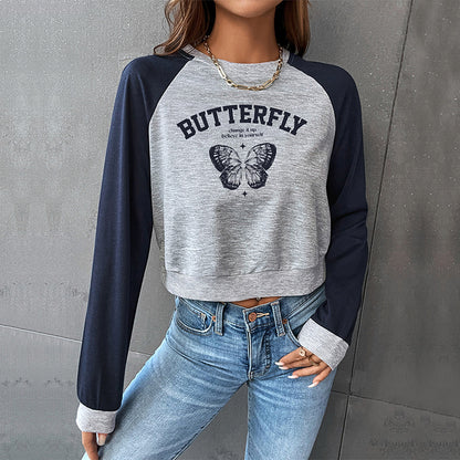 BUTTERFLY - Printed Sweater (7517821075544)