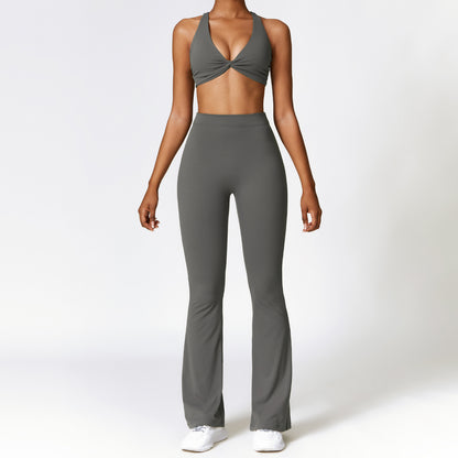 Bikini-Style Micro-Pull Two-Piece Set