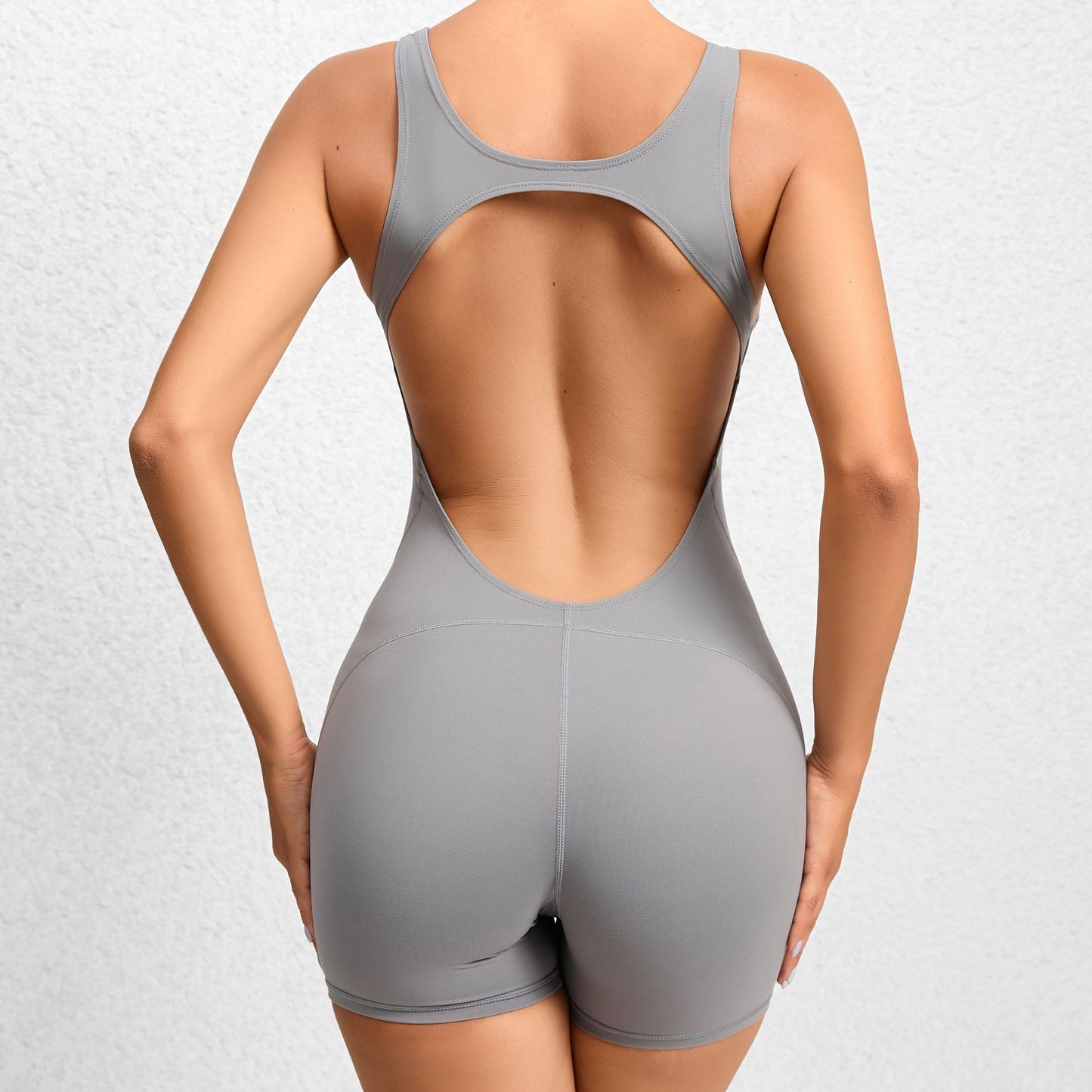Backless Yoga Romper Leotard