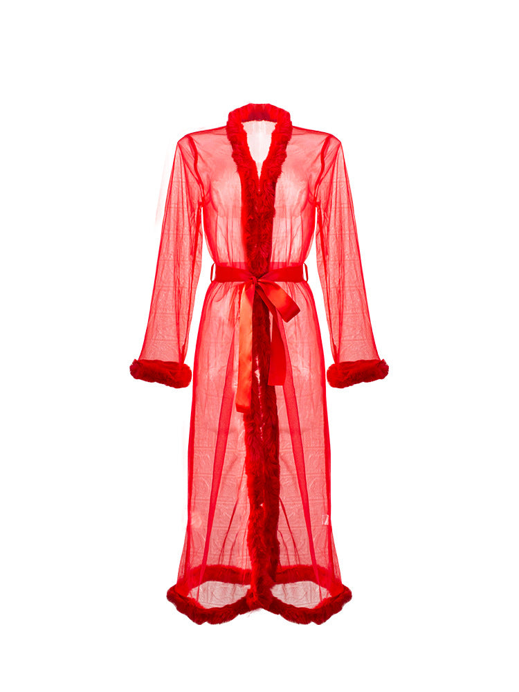 Lingerie Blouse & Robe Set (7518695260248)