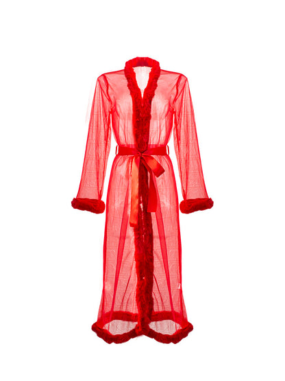 Lingerie Blouse & Robe Set (7518695260248)