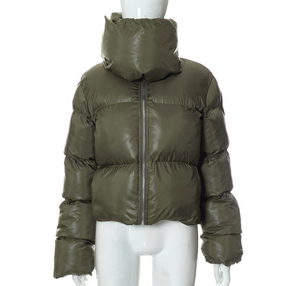 Scarf Coat - Snap-On Scarf Thick Coat (7516640608344)