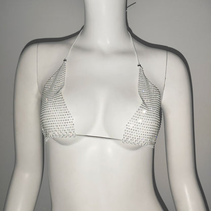 Rhinestones Carnival - Lace-Up Swimset (7516578512984)