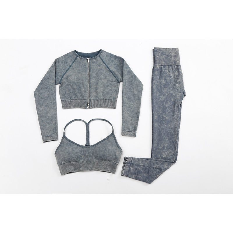Three-Pieces?! - High-Waist Slim-Fitting Three-Piece Set (7516853272664)
