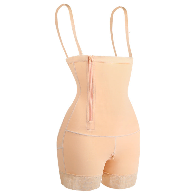 Zipper Abdominal Body Shaper Corset