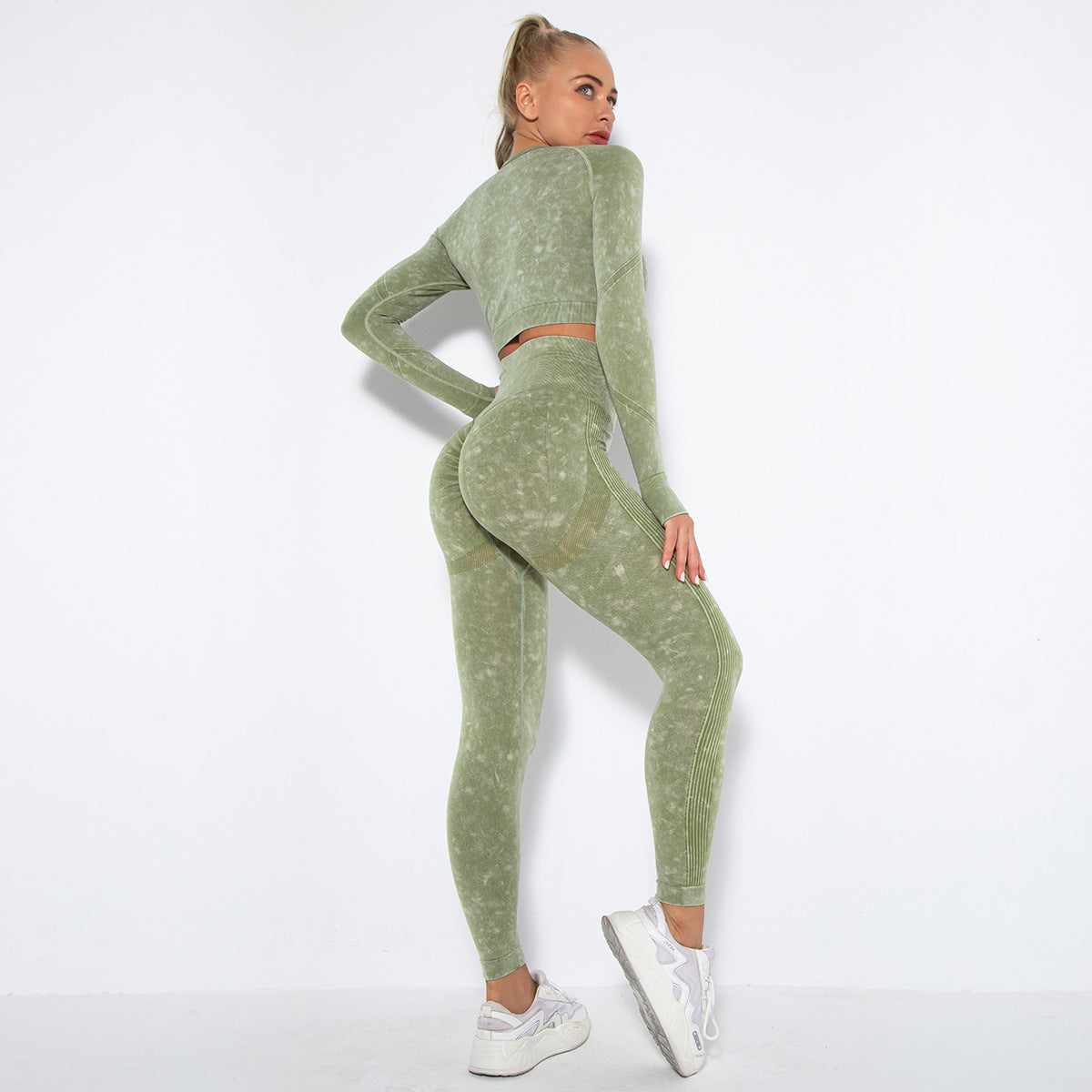 Sporty Outfit - Yoga Pants & Top Set (7516863168600)