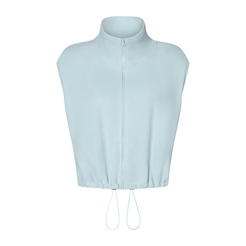 Comfy Zip - Fitness Vest Fleece Waistcoat (7516614819928)