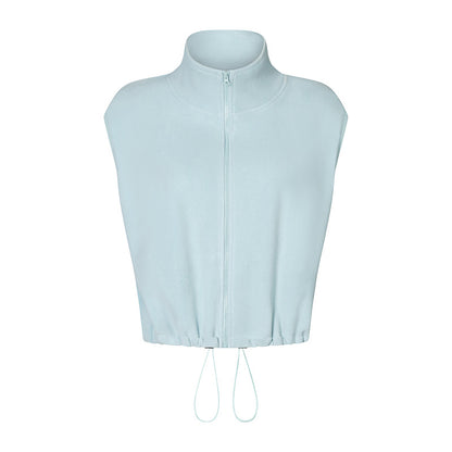 Comfy Zip - Fitness Vest Fleece Waistcoat (7516614819928)