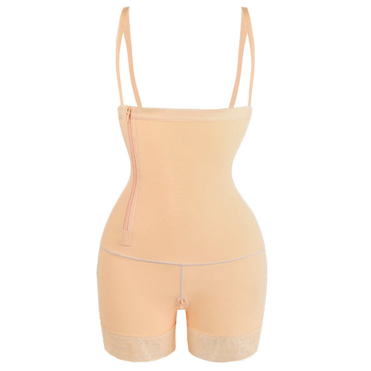 Zipper Abdominal Body Shaper Corset