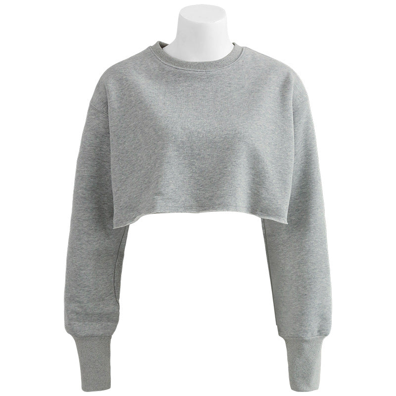 Such A Cotton-T - Fleece Lined Pullover Long Sleeves Sweatshirt Sweater (7517822091352)