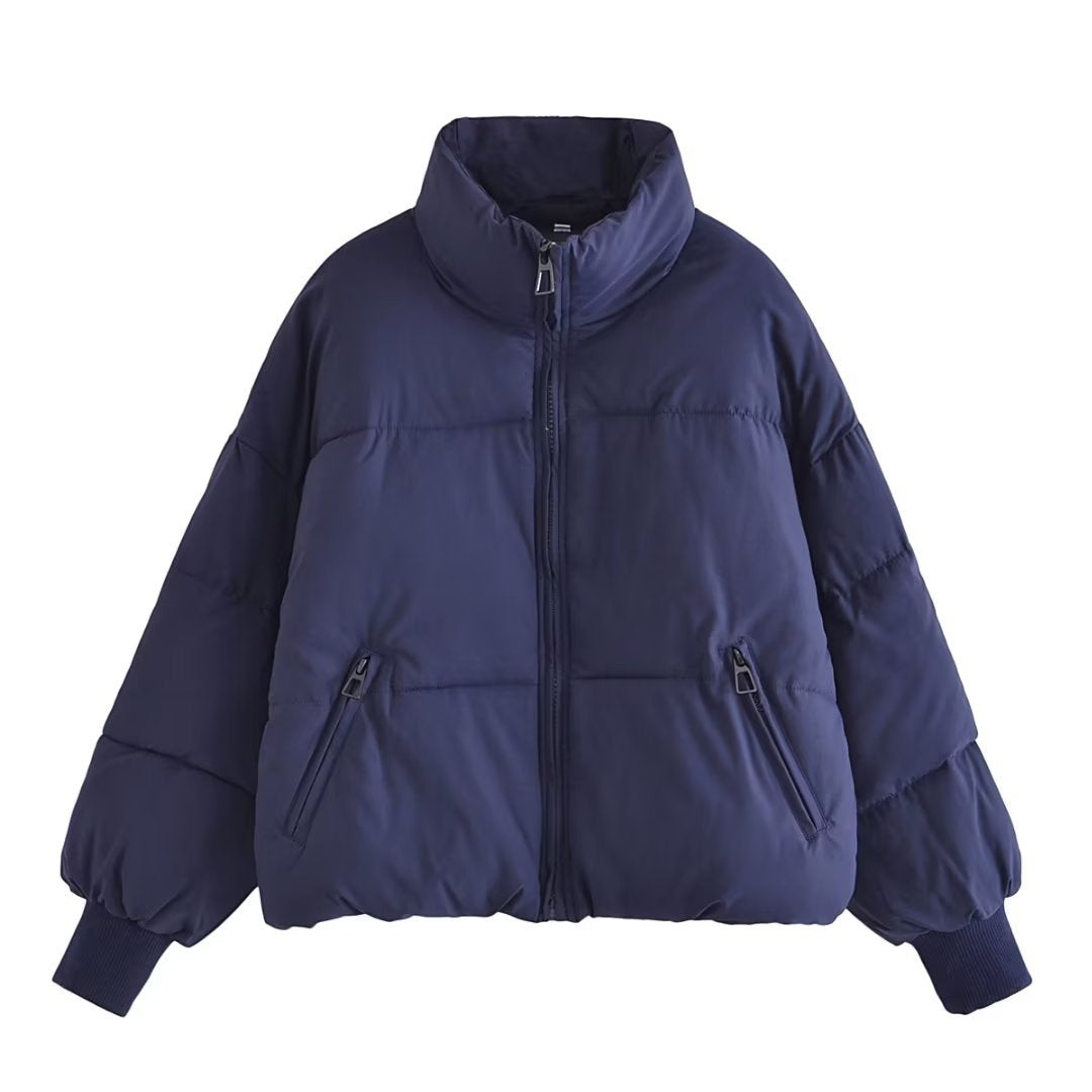 Urban Loose - Cotton Padded Jacket Cotton Coat (7516642050136)