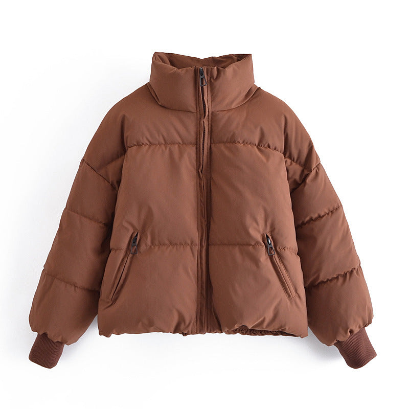 Urban Loose - Cotton Padded Jacket Cotton Coat (7516642050136)
