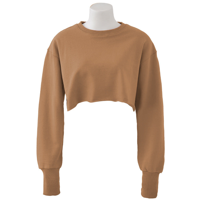 Such A Cotton-T - Fleece Lined Pullover Long Sleeves Sweatshirt Sweater (7517822091352)