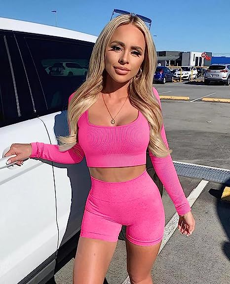 Long Sleeves Cropped Top