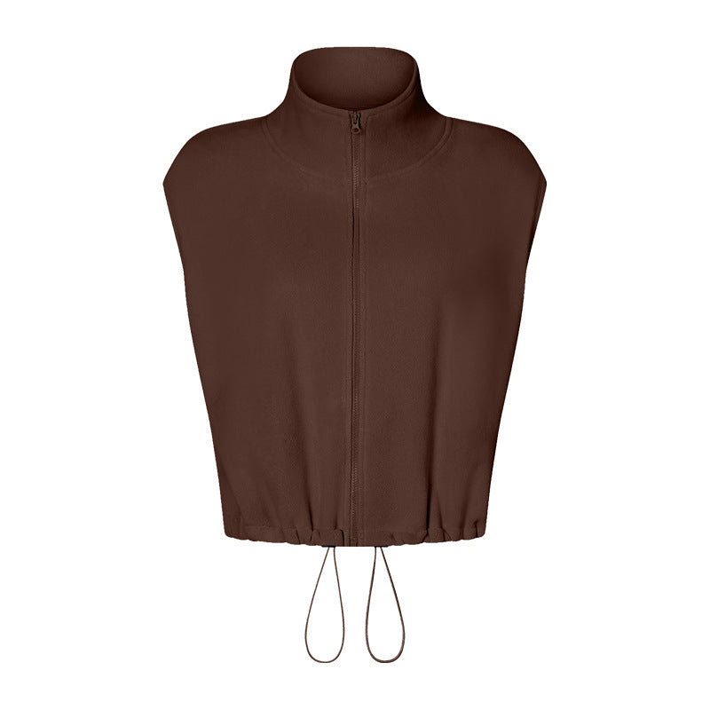 Comfy Zip - Fitness Vest Fleece Waistcoat (7516614819928)