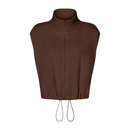 Comfy Zip - Fitness Vest Fleece Waistcoat (7516614819928)
