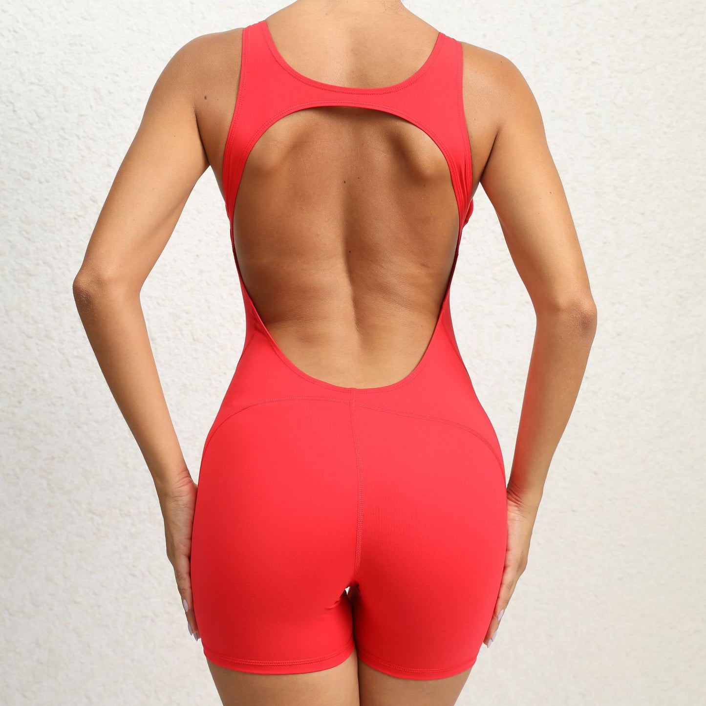 Backless Yoga Romper Leotard