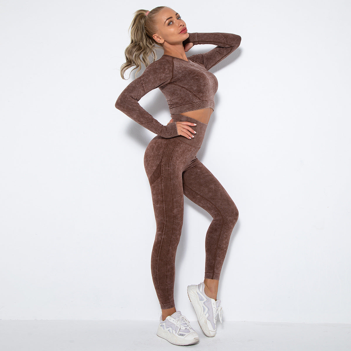 Sporty Outfit - Yoga Pants & Top Set (7516863168600)