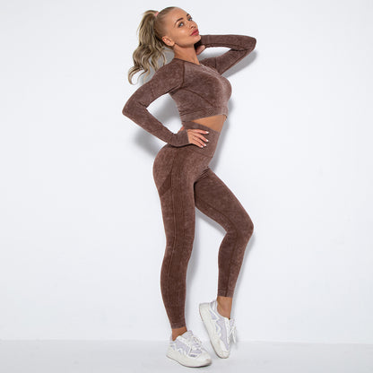 Sporty Outfit - Yoga Pants & Top Set (7516863168600)