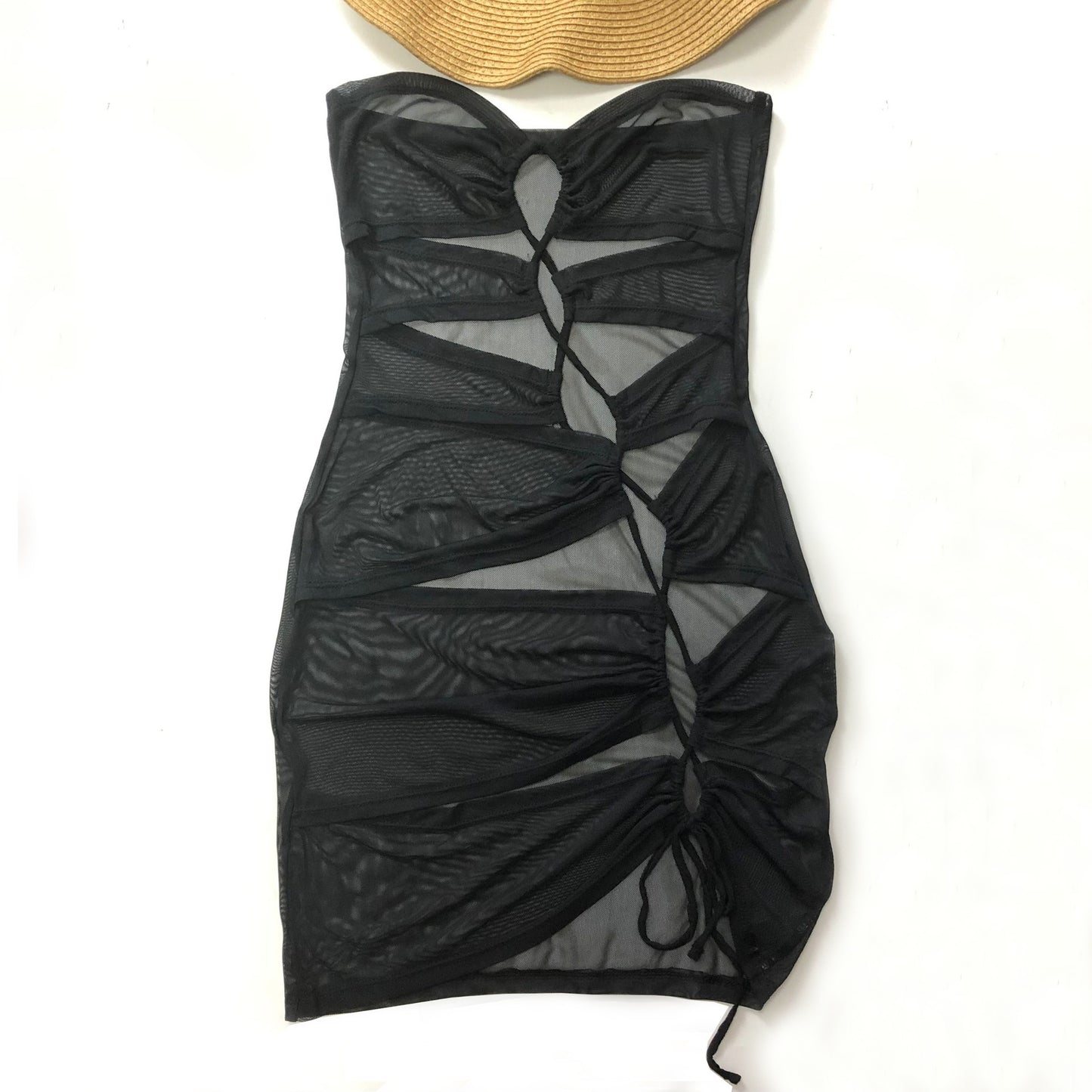 Asymm - Cut-Out Blouse Asymmetric Bikini (7519155650648)