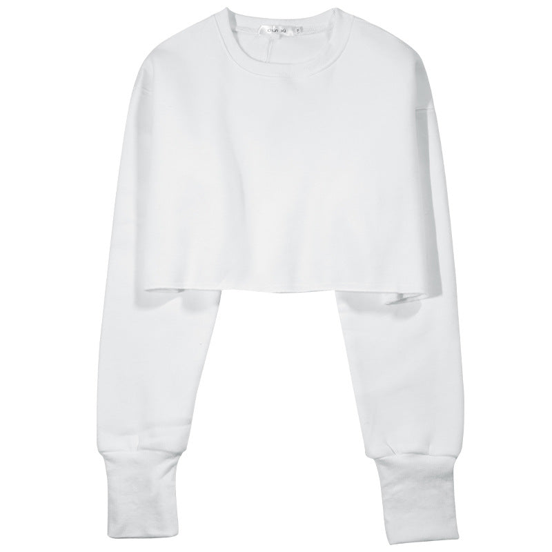 Such A Cotton-T - Fleece Lined Pullover Long Sleeves Sweatshirt Sweater (7517822091352)