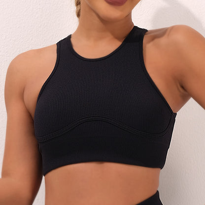 So Strappy - Drawstrings Bra Straps & High-Waist Yoga Pants 3 Variations (7520689750104)