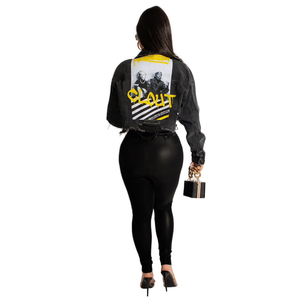 Retro Frayed Patch Coat (7516614754392)