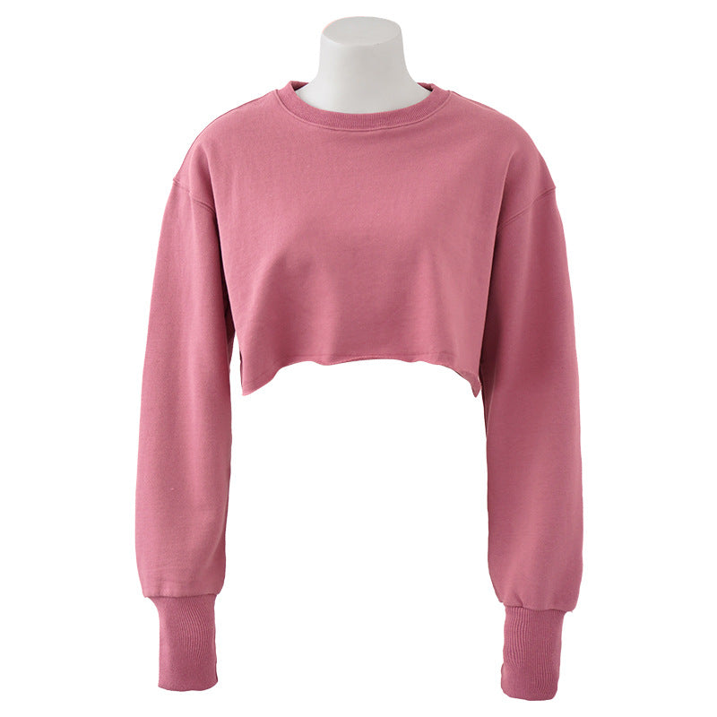Such A Cotton-T - Fleece Lined Pullover Long Sleeves Sweatshirt Sweater (7517822091352)